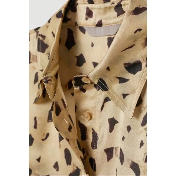 NWOT H&M Animal Print Shirt - Picture 3 of 3